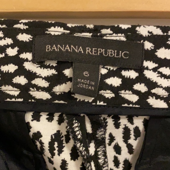 Banana Republic Leopard Jacquard Pants - Picture 3 of 4